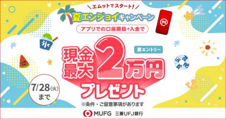 【三菱ＵＦＪ銀行】新生活に慣れた今こそおトクにお金