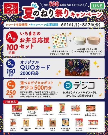 「夏のねり祭り」キャンペーンが6月1日よりスタート! 「夏のねり祭り」キャンペーンが6月1日よりスタート!