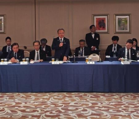 第65回全国商工会連合会通常総会及び懇親パーティーを