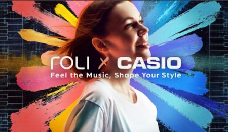 ROLI、カシオとパートナーシップを発表
