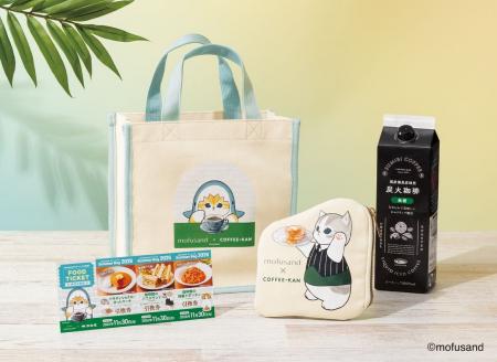 「mofusand」×『珈琲館』初のコラボにゃんこたちと過 「mofusand」×『珈琲館』初のコラボにゃんこたちと過