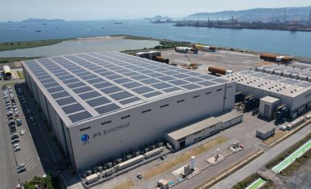 洋上風力発電の基礎構造物を製造する「笠岡モノパイル 洋上風力発電の基礎構造物を製造する「笠岡モノパイル