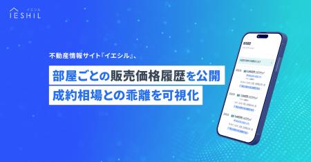 イエシルが首都圏中古マンションの『販売価格履歴』を イエシルが首都圏中古マンションの『販売価格履歴』を