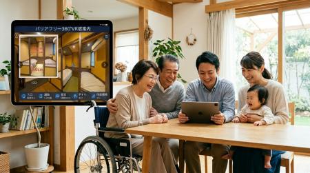 【VR×バリアフリー】宿泊前の“不安”を可視化「バリア