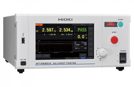 HIOKI、DC耐電圧絶縁抵抗試験器ST5680Aを発売 HIOKI、DC耐電圧絶縁抵抗試験器ST5680Aを発売