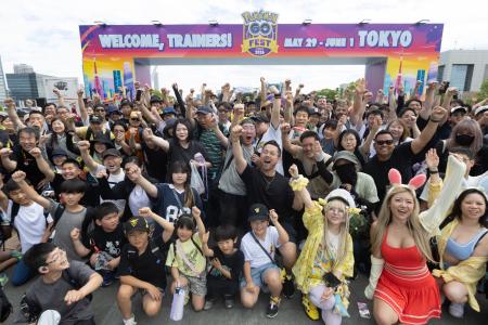 世界中からトレーナー約171万人が東京に集結!過去最 世界中からトレーナー約171万人が東京に集結!過去最