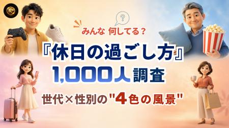 みんな何してる？『休日の過ごし方』～4色の風景～｜1