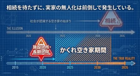 「空き家問題は介護中から始まっている」介護と同時に