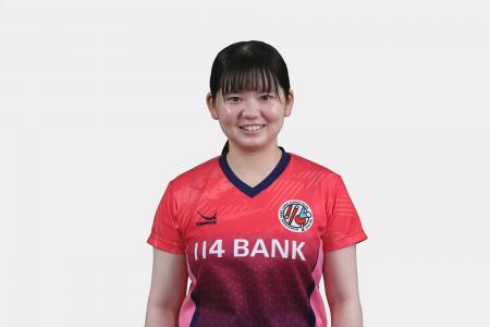 【京都カグヤライズ】百十四銀行卓球部所属の岡崎日和
