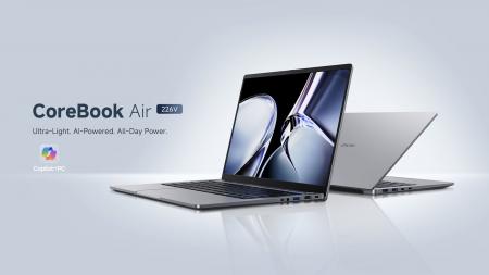 CHUWI、Intel Lunar Lake搭載の14型AI PC「CoreBook A
