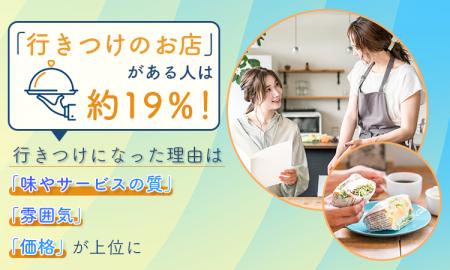 「行きつけのお店」がある人は約19％！行きつけになっ