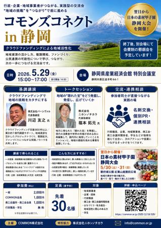 【5月29日開催レポート】富士市・松川町も参加。「コ