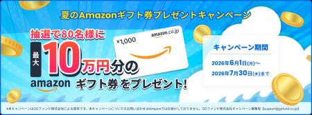 GOファンド株式会社　夏のAmazonギフト券プレゼントキ