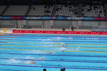 「第102回日本選手権水泳競技大会 競泳競技」を応援し