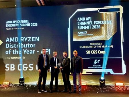 SB C&S、AMD APJ CHANNEL EXECUTIVE SUMMIT 2026にお