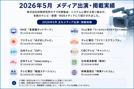 【クマ対策】多数のメディアで紹介されたAIクマ検知シ