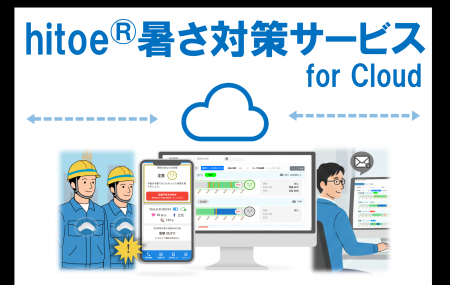 NTTテクノクロス、「hitoe(R)暑さ対策サービス for Cl