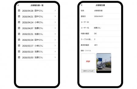 ナビ機能付き点検業務クラウド「Gorillada PRO（ゴリ