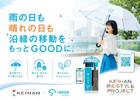 京阪グループ×アイカサ、関西初の駅と商業施設を組み
