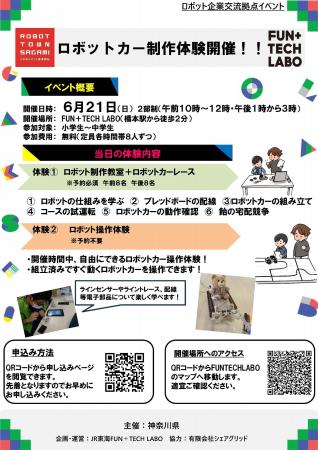ロボット企業交流拠点「FUN+TECH LABO」でイベントを