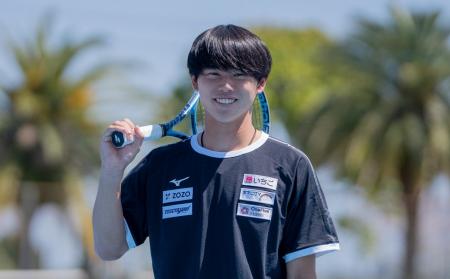 いちごテニス部 大岐優斗選手　来週開催 東京有明国際