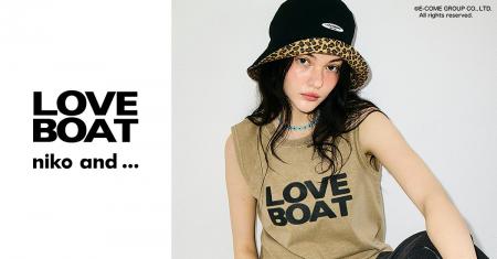 LOVEBOAT × niko and ... コラボレーションアイテムを