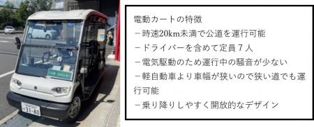 公共交通としての電動カートは要介護リスクを軽減する