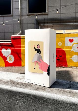 ティッシュを引き出すたび、アートが動く。SPEXTRUM ×