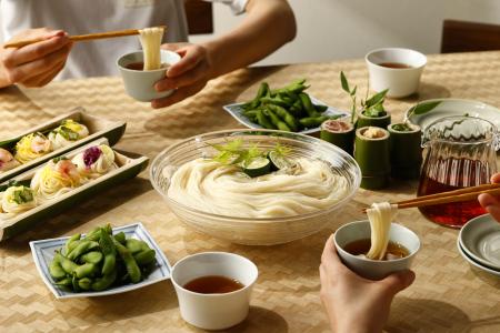 半田そうめんのオカベ、7月31日までの期間限定でutf-8