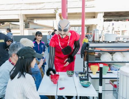 香川県丸亀市で「きむらとしろうじんじん　野点（のだ