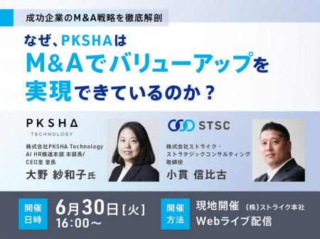 【無料セミナー開催】成功企業のM&A戦略を徹底解剖