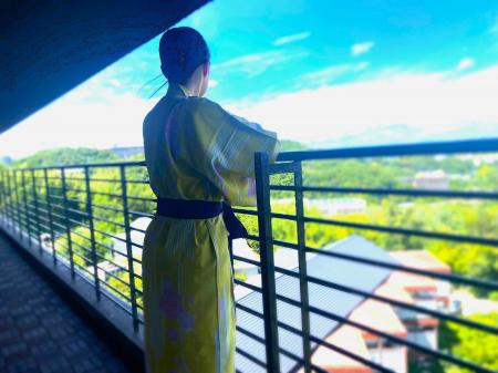 「せっかくなら色浴衣！」自分で選んだ色浴衣で過ごす