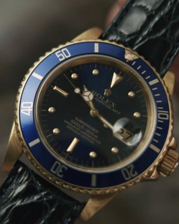 “Nipple Dial”を宿した、1984年製ROLEX 18K Gold Subm