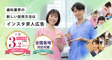 【サービス開始わずか半年で、歯科医院契約求人数2699