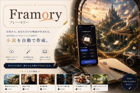 写真から絵本や小説を紡ぐ、新しい創作プラットフォー