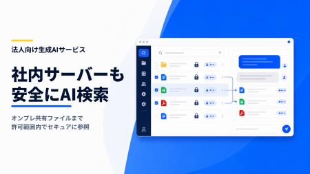 オンプレの「ファイルサーバー」を検索できるAI。セキ オンプレの「ファイルサーバー」を検索できるAI。セキ