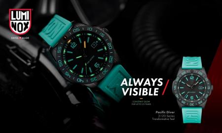 世界限定777本のLuminox 「Color of The Year Pacific