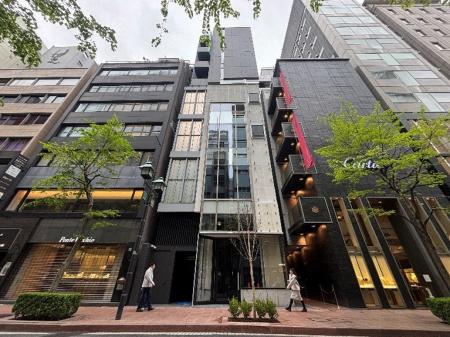 銀座並木通りに「阿部養清堂ビル」竣工 銀座並木通りに「阿部養清堂ビル」竣工