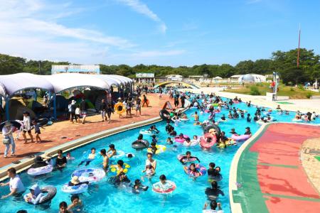 海の中道サンシャインプールオープン！（国営海の中道
