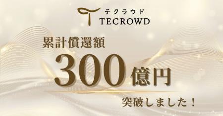 不動産クラウドファンディング「TECROWD」累計償還額3
