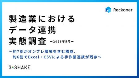 【製造業におけるデータ連携実態調査】約7割がオンプ 【製造業におけるデータ連携実態調査】約7割がオンプ