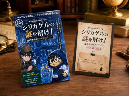 夏休みの宿題に新ジャンル!「探偵体験型自由研究キッ 夏休みの宿題に新ジャンル!「探偵体験型自由研究キッ