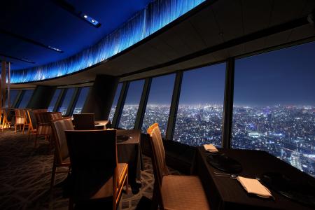 地上345ｍで愉しむ一夜限りの体験-Sky Restaurant 634