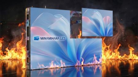 防火地域でも設置できるLEDビジョン誕生。「ファイヤ