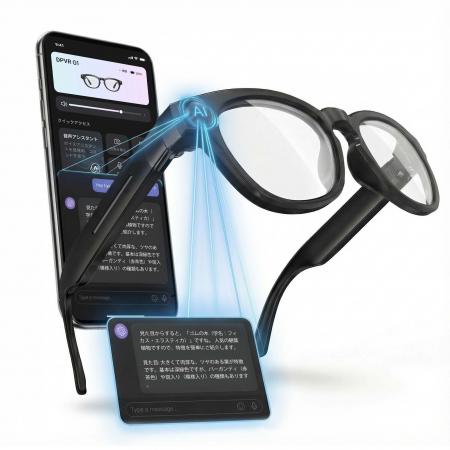 世界シェア第3位のDPVR、AIスマートグラス「G1」をAma