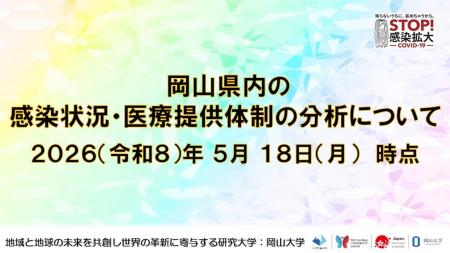【岡山大学】岡山県内の感染状況・医療提供体制の分析