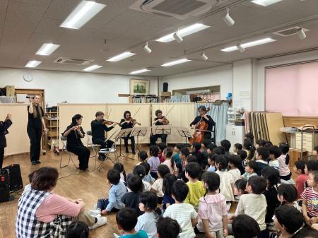 さぽうと21、「こども音楽食堂」を江戸川双葉幼稚園で さぽうと21、「こども音楽食堂」を江戸川双葉幼稚園で