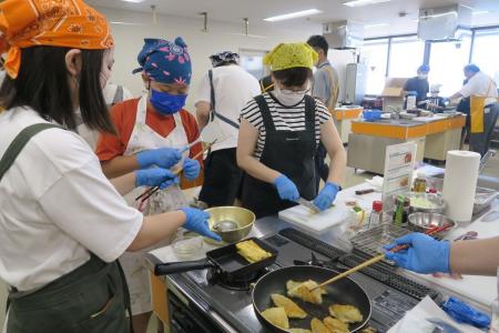 横浜市中央卸売市場で「お魚料理教室」・「いちば食育 横浜市中央卸売市場で「お魚料理教室」・「いちば食育