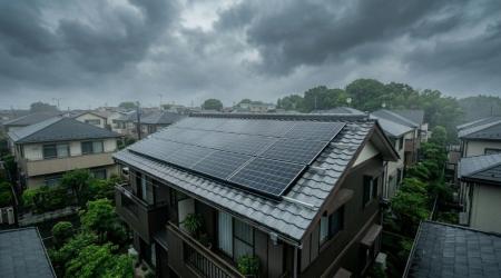 梅雨時期は真夏よりも発電量が多い!?アイチューザー 梅雨時期は真夏よりも発電量が多い!?アイチューザー