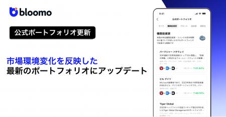 米国株・ETF投資アプリ「ブルーモ」、11種類の公式ポ